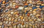 Sea Stones Pebble Texture Background Stock Photo