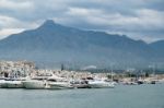 Puerto Banus Andalucia/spain - July 6 : View Of The Harbour In P Stock Photo