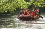 Rafting Adventure Stock Photo