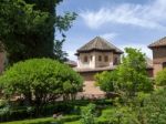 Granada, Andalucia/spain - May 7 : Part Of The Alhambra Palace I Stock Photo