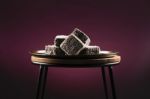 Lamingtons On A Baking Tray Stock Photo