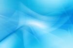 Blue Curved Abstract Background Stock Photo