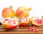 Pomegranate Fruit Stock Photo