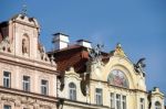 Ministry Of Local Development Art Nouveau Building Located In Pr Stock Photo