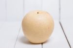 Tasty Nashi Pear Stock Photo