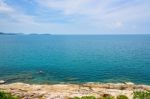 Rocks Coastline And Sea At Koh Samui Stock Photo