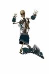 Skeleton Warrior Stock Photo