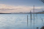 Lake Wivenhoe In Queensland During The Day Stock Photo