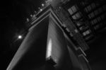 Story Bridge In Brisbane. Black And White Stock Photo