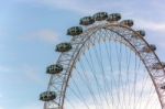 View Along The River Thames Stock Photo