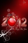 New Year 2012 Stock Photo