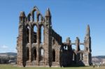 Whitby Abbey In North Yorkshire Stock Photo