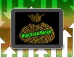 Nigerian Naira Indicates Currency Exchange And Currencies Stock Photo