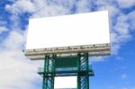 Outdoor Billboard Stock Photo