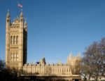 View Of The Houses Of Parliament Stock Photo