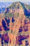 View From The North Rim Of The Grand Canyon Stock Photo