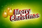 Elegant And Light Merry Christmas Background Stock Photo