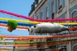 Sardine And Sweet Basil On Feast Days Of The Popular Saints In Lisbon Stock Photo