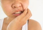 Woman Suffering From Toothache,woman Healthcare Concept And Ideas Stock Photo