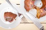 Chestnut Cake Bread Dessert Stock Photo