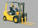 Forklift Truck Stock Photo