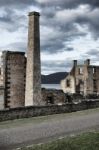 Port Arthur Building In Tasmania, Australia Stock Photo