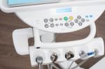 Top View Of Dental Equipment Stock Photo