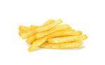 French Fries Isolated On The White Background Stock Photo