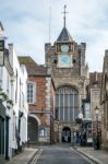 The Parish Church Of St Mary The Virgin In Rye East Sussex Stock Photo