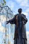 Emmeline Pankhurst Statue In Victoria Tower Gardens Stock Photo