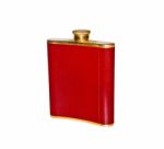 Hip Flask Stock Photo