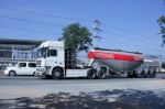 Concrete Truck Stock Photo