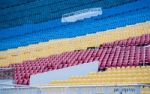 Colourful Tribunes Stock Photo