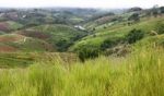 Khao Kho Mountain In Thailand Stock Photo