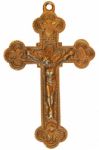 The Old Metal Cross Stock Photo