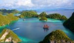 Amazing Island In Raja Ampat Indonesia Stock Photo