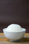 Jasmine Rice Stock Photo