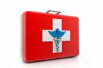 First Aid Kit Stock Photo