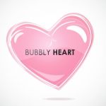 Bubbly Heart Stock Photo