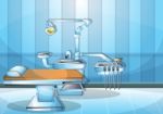 Cartoon  Illustration Interior Surgery Operation Room With Separated Layers Stock Photo