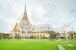 Gorgeous Temple In Thailand Wat Sothonwararam Stock Photo