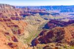 View From The North Rim Of The Grand Canyon Stock Photo