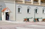 Monte Carlo, Monaco - April 19 ; Guard On Duty At The Palace In Stock Photo