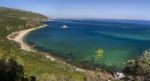 Beautiful Coastal Landscapes Of The Arrabida Region Stock Photo