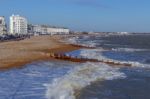 Eastbourne, East Sussex/uk - January 7 : View Of Buildings Along Stock Photo