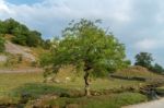 View Of The Countryside Around Malham Cove In The Yorkshire Dale Stock Photo