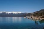 Landscape Of Lake Tahoe Stock Photo