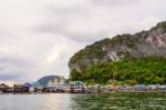 Koh Panyee Or Punyi Island Village Is Floating Stock Photo