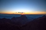 Sunset At Doi Laung Chiang Dao-thailand Stock Photo