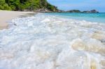 Beach And Waves At Similan National Park In Thailand Stock Photo